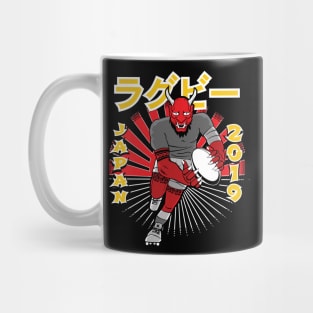 Rugby Japan Manga Demon 2 Mug